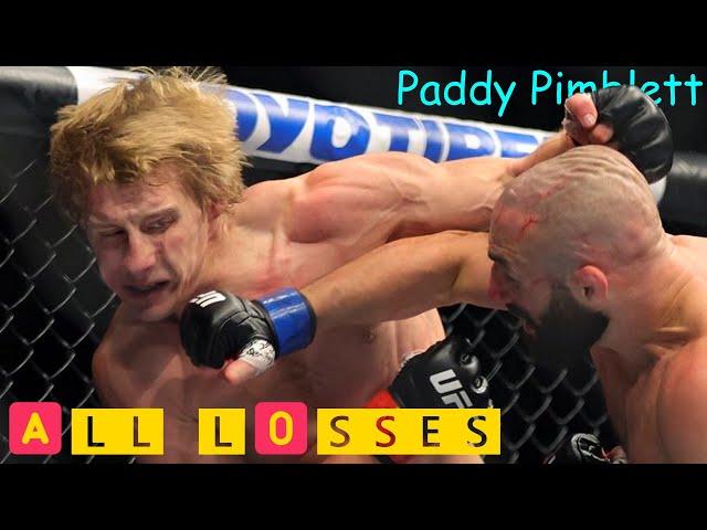 Paddy Pimblett ALL LOSSES in MMA / The Baddy Pimple