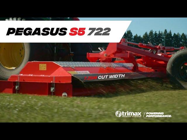 NEW Trimax Pegasus 722 Wide Area Mower AU - Ideal for Sod/ Turf Farm Applications