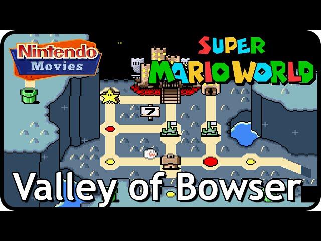 Super Mario World - World 7: Valley of Bowser (Multiplayer Walkthrough,  All Exits)