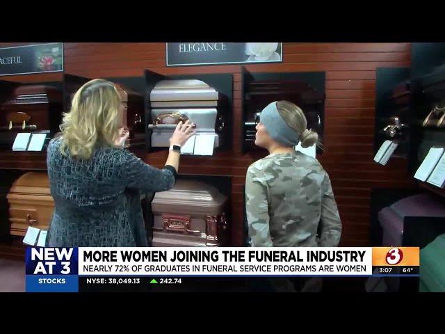 More women entering the funeral industry