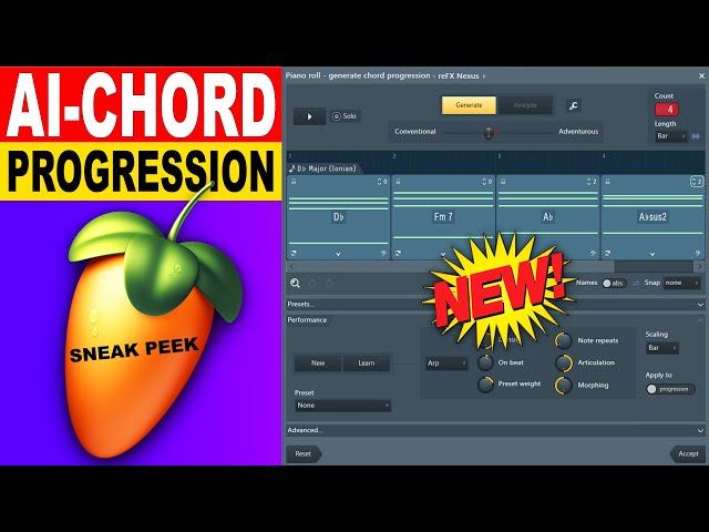 How To Use The Chord Progression Tool (FL Studio Tutorial)