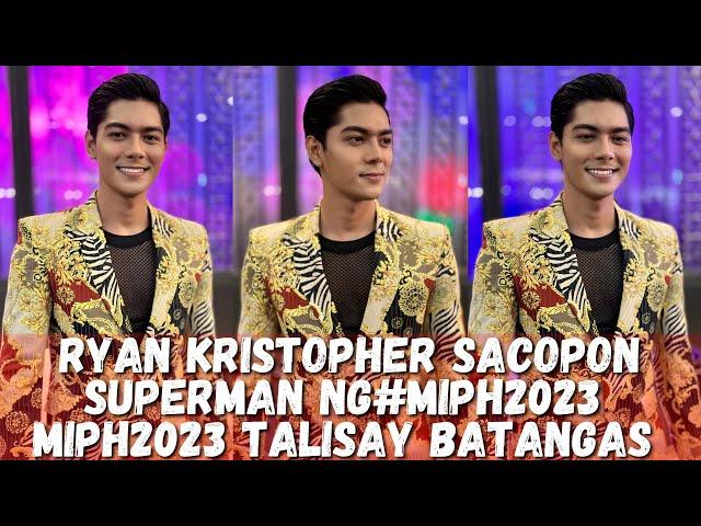 RYAN KRISTOPHER SACOPON: DUBBED AS SUPERMAN LOOK-A-LIKE IN #MIPH2022 | PAGEANT MAG PHILIPPINES