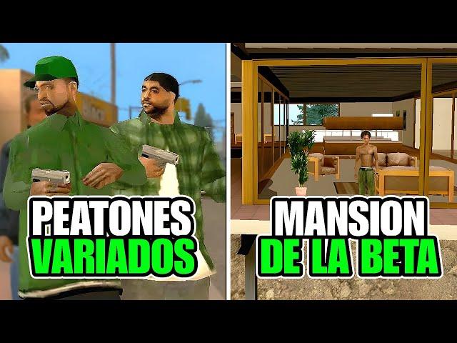 +10 Minutos de MODS UTILES para GTA SAN ANDREAS