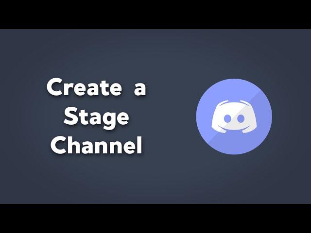 Create a Stage Channel in Discord | How to create a discord stage | Simple Discord Tutorials