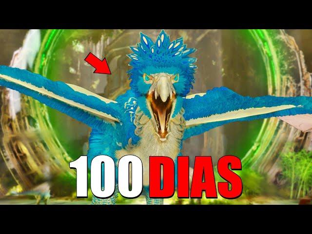 AVENTURA EN LA TIERRA HUECA | SOBREVIVIENDO 100 DIAS en  ARK ABERRATION #1