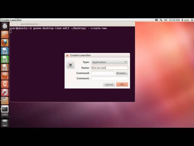 How to run as Root in Ubuntu