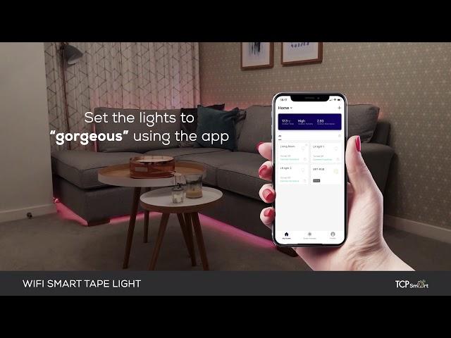 TCP Lighting WiFi Smart Tape Light