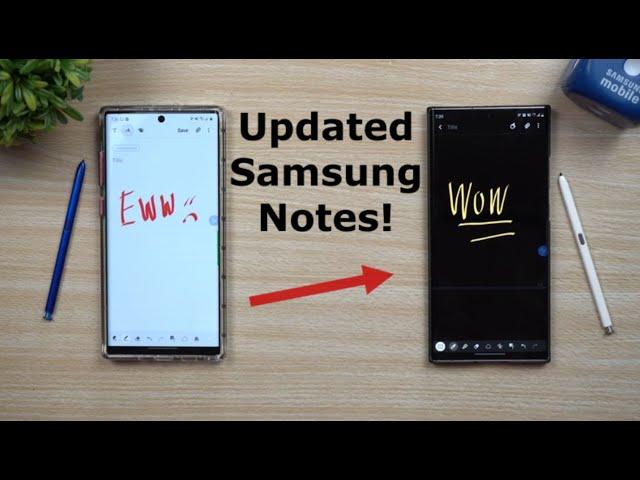 UPDATED Samsung Notes! - Every New Feature