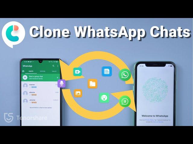 How to Clone WhatsApp Account to Another Phone - Android/iPhone to iPhone