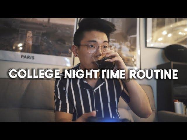 College Night Time Routine – Get Ready With Me!