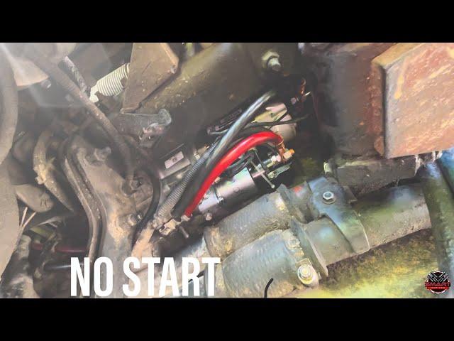 Volvo D13 Starter Motor Replacement