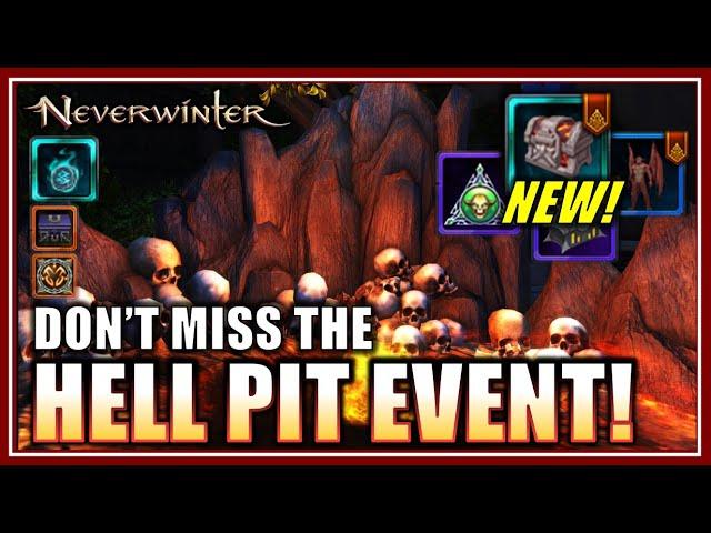 HELL PIT & NEW SALES: Get your Free Coal Mote & Best Overloads! - Blazing Enchant Box! - Neverwinter