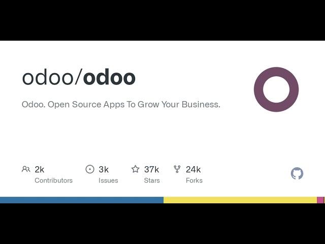 GitHub - odoo/odoo: Odoo. Open Source Apps To Grow Your Business.