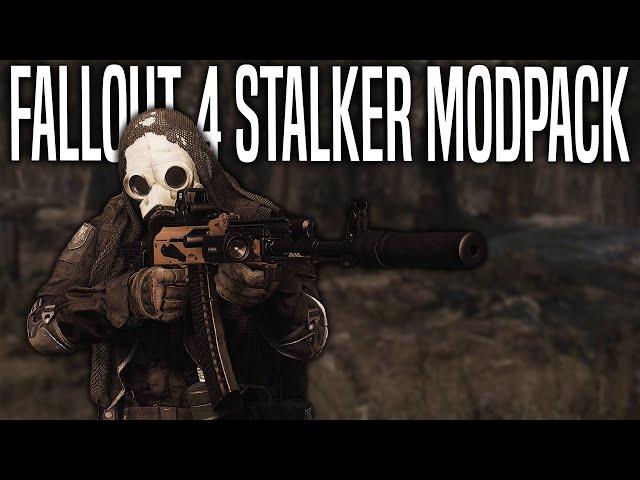 AMAZING! Fallout 4 Stalker Mod Pack