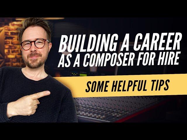 How To Find Work As A Composer For Hire - New Film Scoring Course Out June 1st!