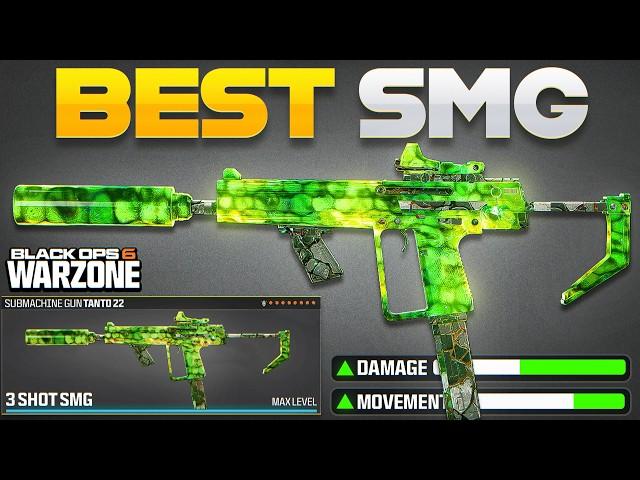 *NEW* TANTO 22 CLASS is the BEST SMG in WARZONE BO6! (Meta Loadout & Class for Black Ops 6)