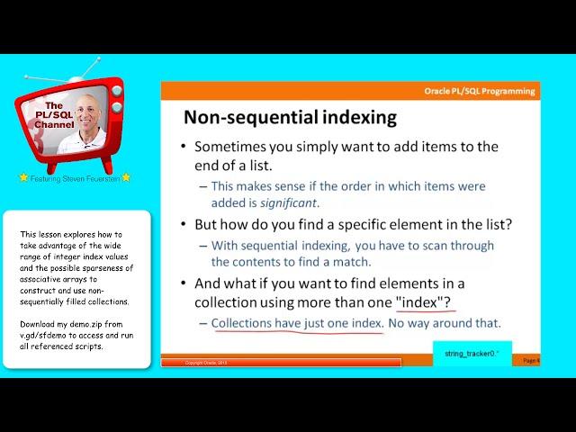 COL8: Non-Sequential Indexing in Associative Arrays