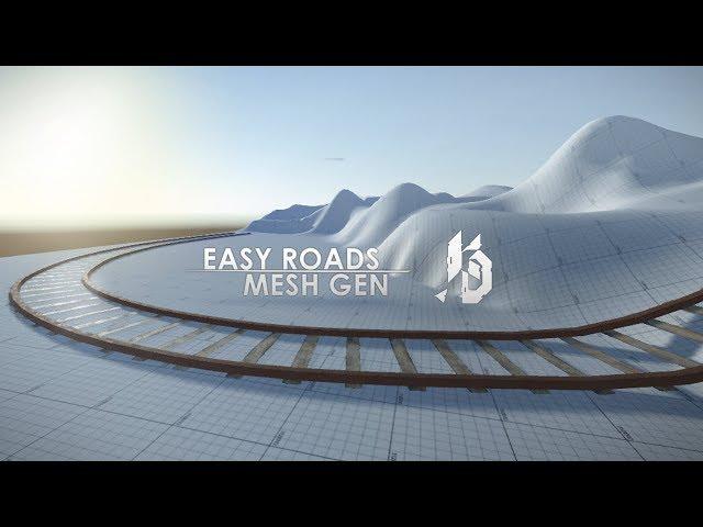 Easy Roads Mesh Gen - Rails tutorial