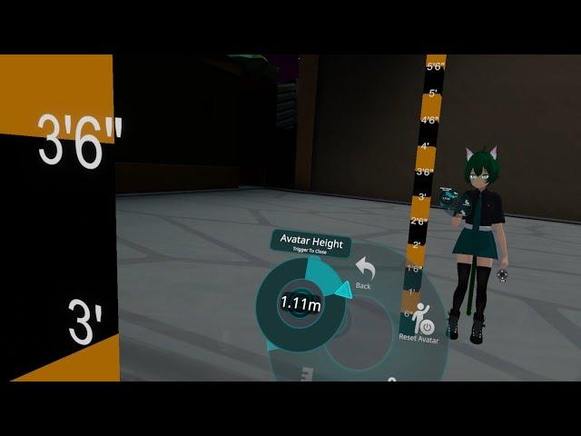 VRChat Open Beta: Offical Avatar Scaling Feature