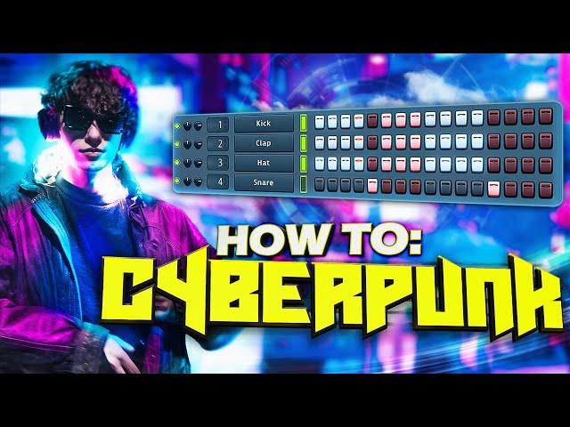 How To: CYBERPUNK MUSIC in FL Studio (+MUSIC VIDEO)