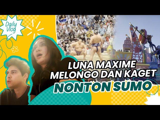 LIBURAN DI JEPANG, LUNA MAXIME NONTON SUMO DAN MAIN KE DISNEYLAND