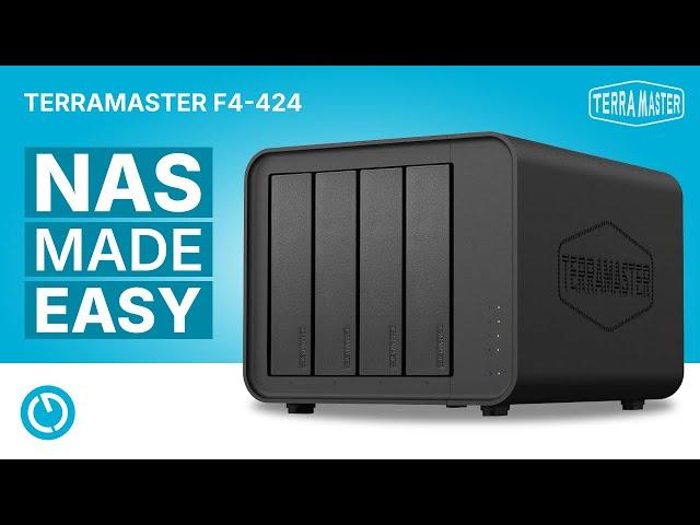 The NAS for Everybody - Terramaster F4-424