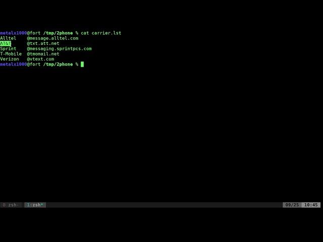 Send an SMS Text Message from Your Computer Linux Shell Script BASH Tutorial