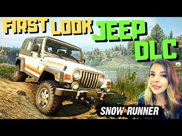 *FIRST LOOK* at JEEP Dual Pack DLC - SEASON 5 - SnowRunner - Year 2 Pass/Phase 5 Gameplay