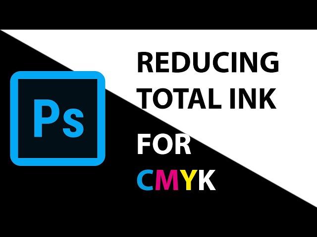 Reducing Total Ink for CMYK Printing