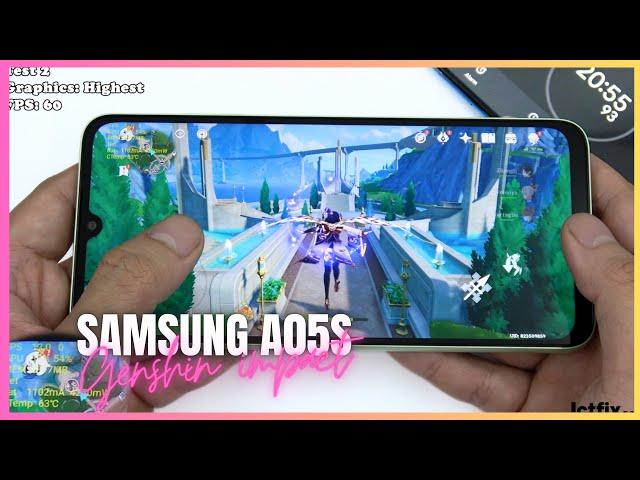 Samsung Galaxy A05s Genshin Impacrt Gaming test Update | Snapdragon 680, 90Hz Display