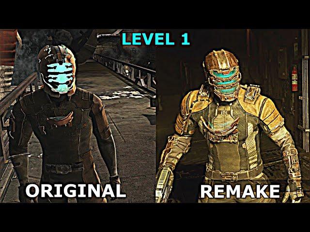 ALL Level Suits - Dead Space Remake vs Original