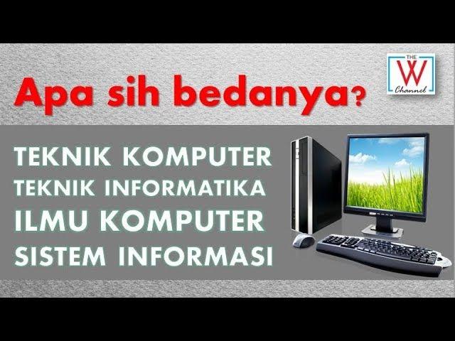 [SekolahIT] Perbedaan Teknik Komputer, Teknik Informatika, Ilmu Komputer dan Sistem Informasi