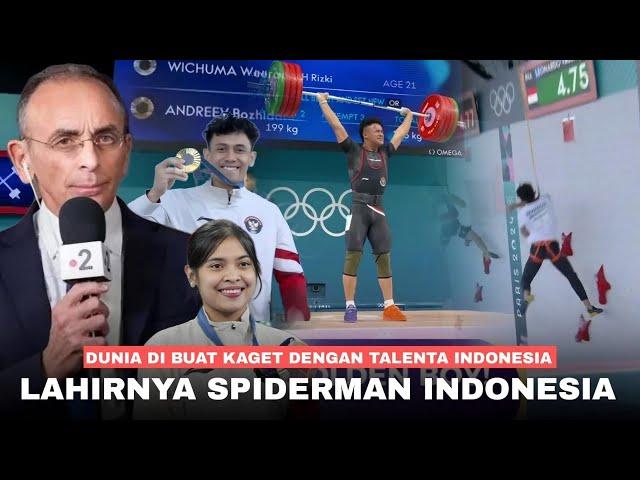 Spiderman Indonesia Jadi Sorotan Media DUNIA, si Manusia Rekor !! Deretan Momen Olimpiade Paris