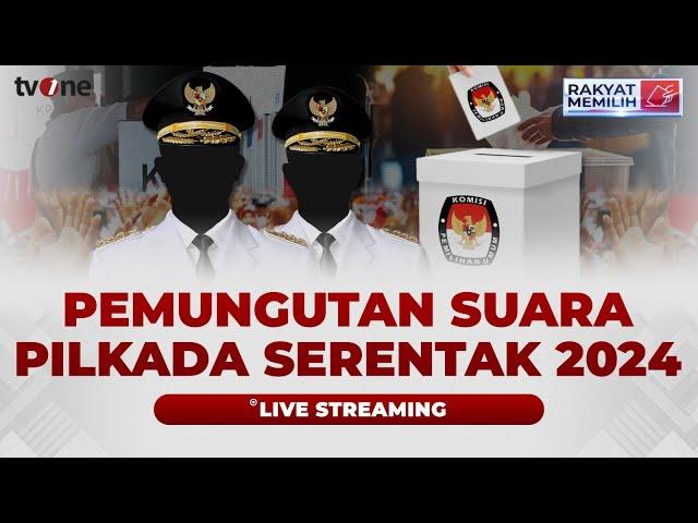 [LIVE] Pemungutan Suara Pilkada Serentak 2024 | Rakyat Memilih tvOne