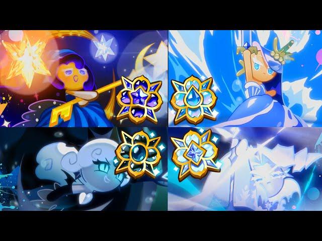 All Legendary Cookies Crystal Jam Animation and Skill Effects | Cookie Run Kingdom