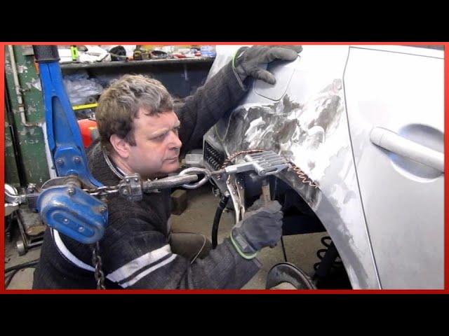 Totally Destroyed Mercedes Car is Repaired by Professional Mechanic | by @tussik01