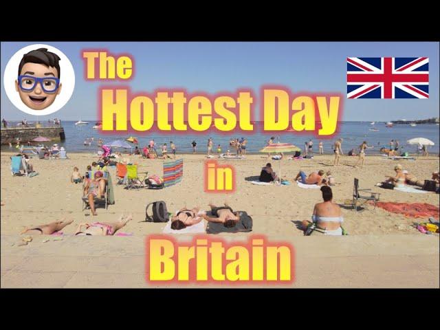 The Hottest Day in Britain, Swanage, UK