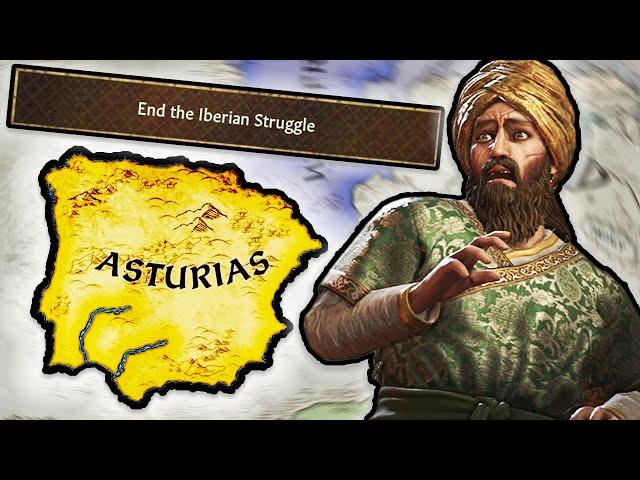 How to WIN the IBERIAN STRUGGLE as ASTURIAS! (CK3 Fate of Iberia)