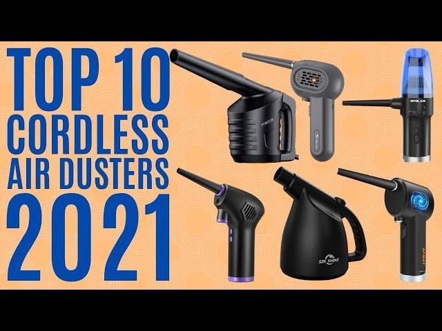 Top 10: Best Cordless Air Dusters of 2021 / Compressed Air Blower, Cleaner for Laptop, Computer