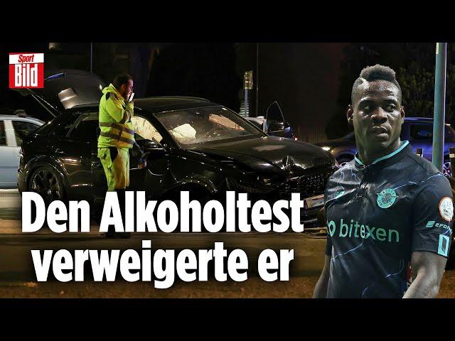 Mario Balotelli schrottet seinen Luxus-Audi