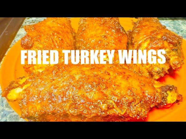 How To Make Fried Turkey Wings: Fried Turkey Wings Recipe.