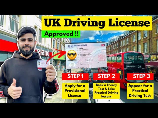 How to get UKDriving License for International Student | How to apply Provisional Driving License