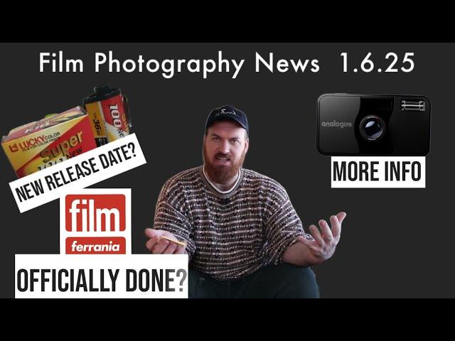 Film Photography News 1.6.25: New Color Film Release, 100 years of Leica Film Cameras, Ferrania Done