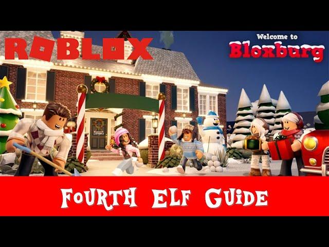 [Roblox] Bloxburg Elf Hunt 2024 (Fourth Elf Location & Guide)