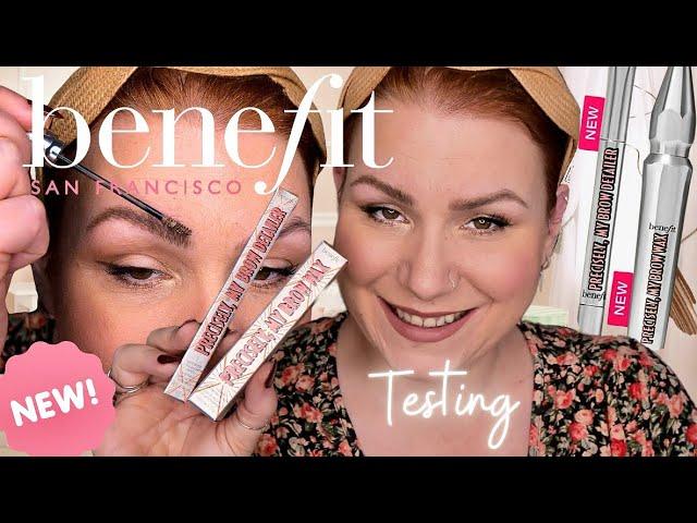 TESTING 2 NEWLY RELEASED BROW PRODUCTS FROM BENEFIT… THE TINIEST TIP OUT THERE!