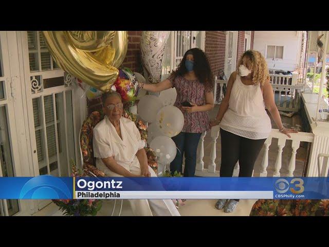 Big Birthday Celebration For 90-Year-Old Woman In Ogontz