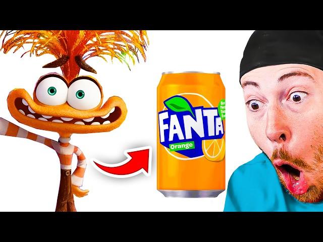 ALL INSIDE OUT 2 CHARACTERS FAVORITE DRINKS + FOODS! (FUN FACTS ABOUT INSIDE OUT 2)