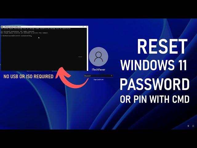 How To Reset Forgotten Windows 11 Password Easily 100% Working