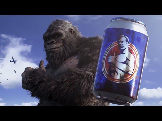 Cursed Godzilla vs Kong Chinese PUBG Mobile AD