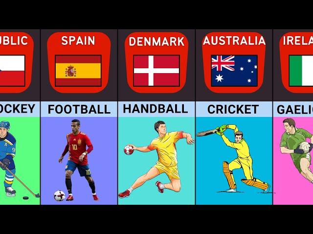 National Sports From Different Countries